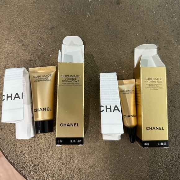 Chanel Sublimage ultimate redefining concentrate 5ml & Yeux eye cream 3ml - Picture 2 of 6